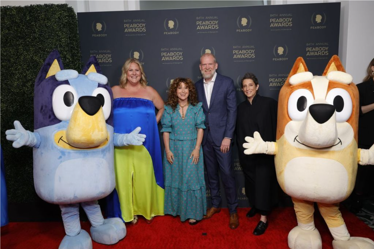 Bluey and Bingo Hit the Red Carpet