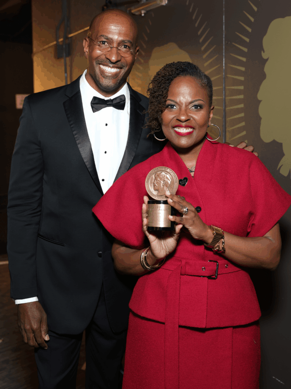 Presenter Van Jones and Angela Patton (Daughters)