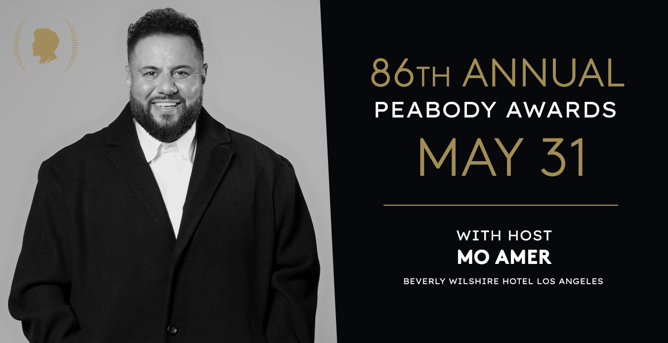 86th annual peabody awards with host Mo Amer