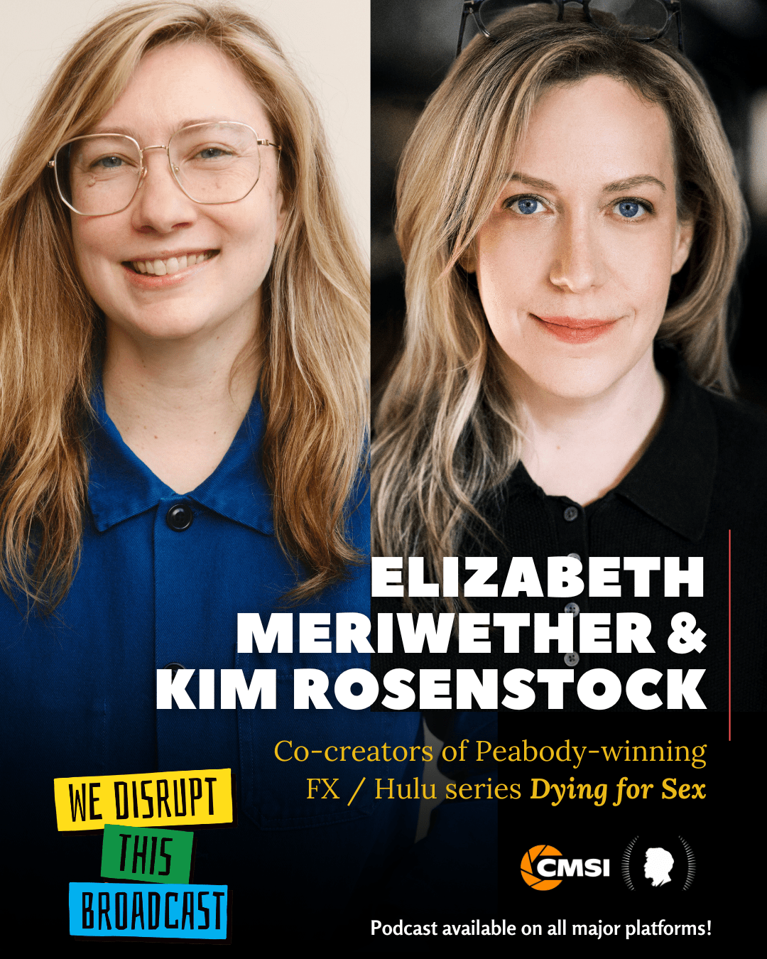 We Disrupt This Broadcast "Dying for Sex" episode guests