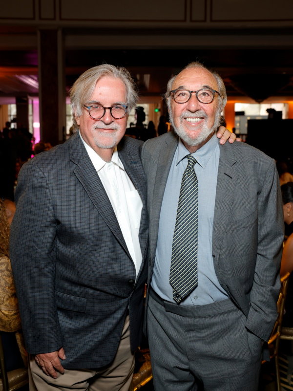 Presenter Matt Groening & James L Brooks (Industry Icon Award)