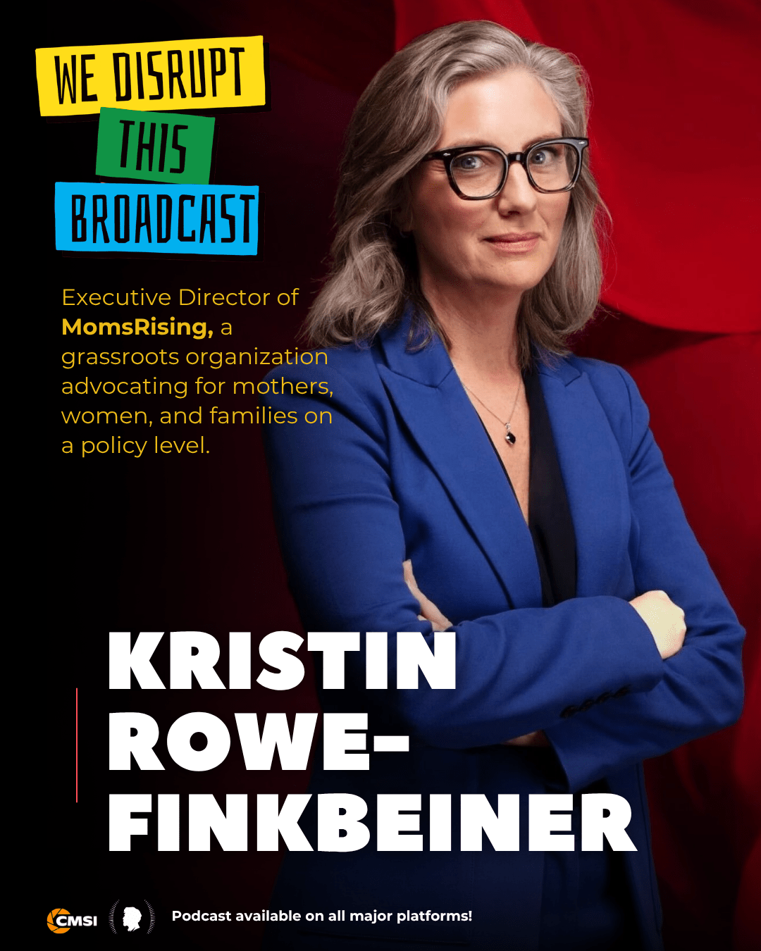 Kristin Rowe-Finkbeiner podcast cover